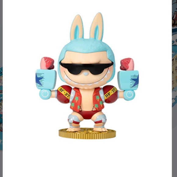 Pop Mart One Piece Labubu Franky figurine - Picture 1 of 1